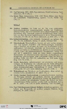 Möbel (Nr. 106-180)
