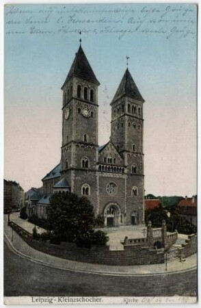 Leipzig-Kleinzschocher. Kirche