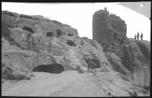 Regenstein. Burgruine - Eingang ins Burgverlies