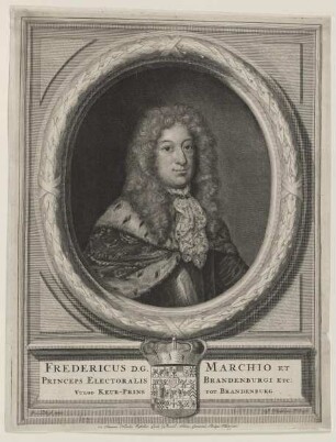 Bildnis des Fredericus, Marchio et Princeps Brandenburgus
