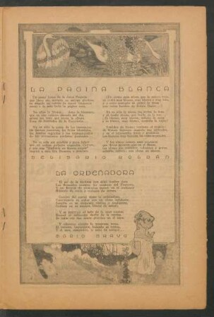 La página blanca : [Poesía]