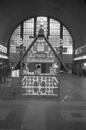 Weihnachtsstimmung im Karlsruher Hauptbahnhof