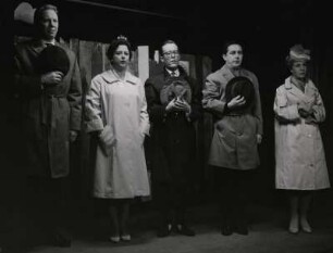 Teil dir den Siegerkranz: Klaus Becker, Inge Wolffberg, Jo Herbst, Wolfgang Gruner, Edith Elsholtz. Es ist viel zu spät