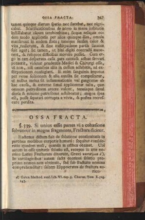 Ossa Fracta