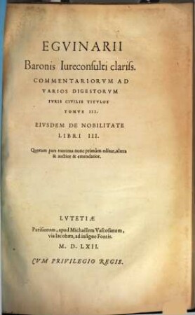 Institutionum seu Elementorum Iustiniani ... libri quattuor, 3