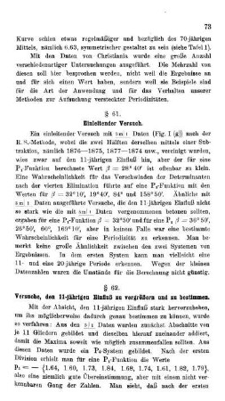 § 61. Einleitender Versuch