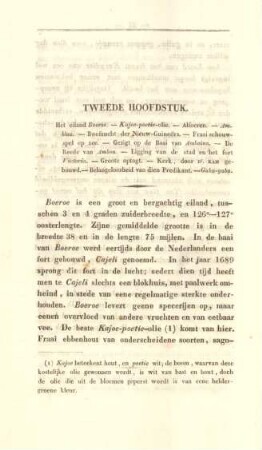 Tweede hoofdstuk. Het eiland Boeroe ...