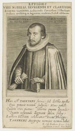Bildnis des Ioannis Taufrerus