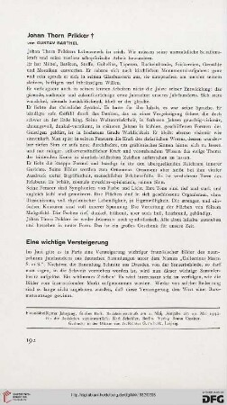 Eine wichtige Versteigerung