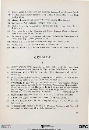 I. (Nr. 414-429)
