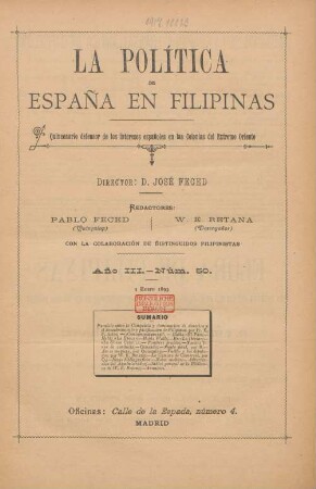 Núm. 50. 3 Enero 1893