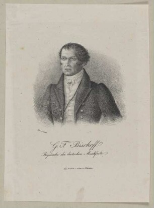 Bildnis des Georg Friedrich Bischoff
