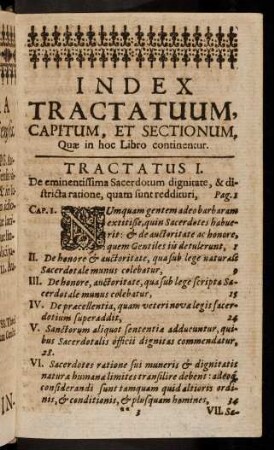 3r-8v, Tractatus I - V