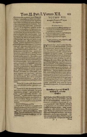 Votum XII.