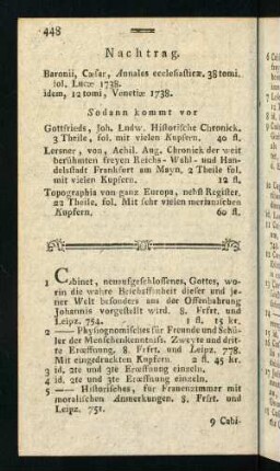 448, Nachtrag