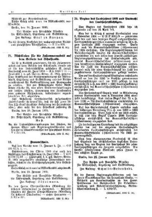 Frauenschule : [Amtliche Erlasse] ; [Amtlicher Teil]