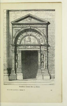 Renaissance-Portal (Dom zu Como)
