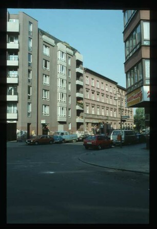 Diapositiv: Mariannenstr. 3-1, Naunynstraße, Oktober 1991