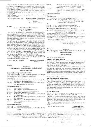 Hinweise des volkseigenen Verlages Volk und Wissen Berlin auf Neuerscheinungen : 46/63 vom 26. April 1963 ; [Mitteilungen]