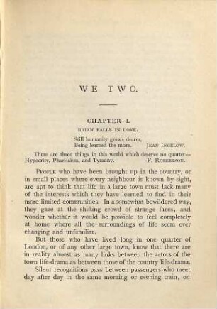 We two : a novel ; in two volumes, 1