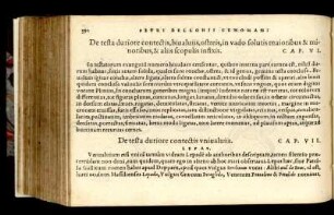 De testa duriore contectis univalviis. Cap. VII.