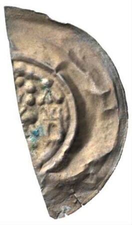 Fundmünze, Brakteat, 1250 - 1265