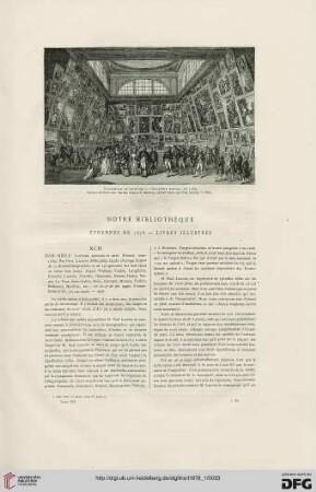 Notre bibliothèque étrennes de 1878: livres illustrés