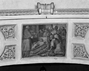 Wunder des heiligen Felix von Pistoia — Auffindung des Leichnams des Heiligen