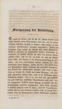 Fortsetzung der Einleitung