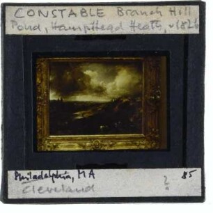 Constable, Branch Hill Pond, Hampstead Heath
