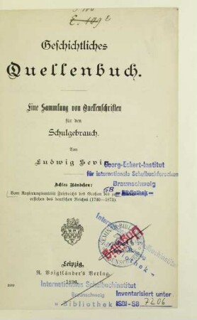 Bd. 8: Vom Regierungsantritt Friedrichs des Großen bis zum Wiedererstehen des Deutschen Reiches : (1740 - 1871)