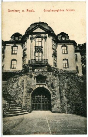 Dornburg. Großherzogliches Schloss