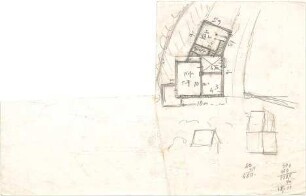 Hildebrand, Adolf von; Icking (Isartal); Wohnhausprojekt Hildebrand - Grundriss