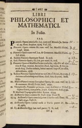 423-431, In Folio