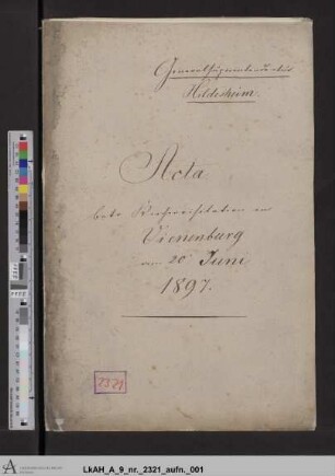 Vienenburg: Visitationsakten
