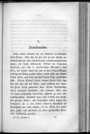 II. Familienleben.