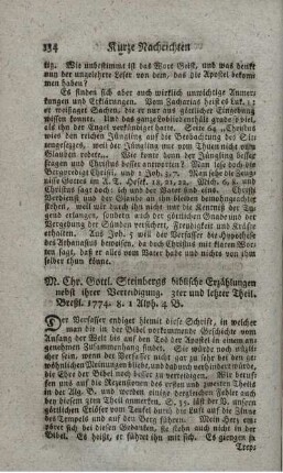 Biblische Erzählungen nebst ihrer Verteidigung. T.3.