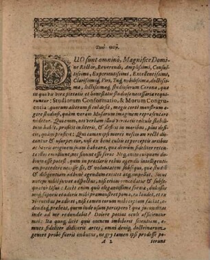 Oratiuncula De Origine, Actv, Ceremoniis, & Vtilitatibus, Quas habet Ritus ille plerisq[ue] in Academiis usitatus, Depositio Beanorvm