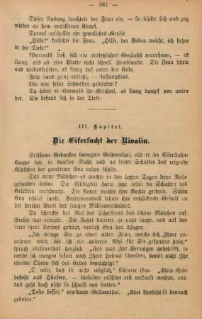 111. Kapitel. Die Eifersucht der Rivalin.