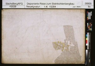 Altgemeinde, Steinkohlenwerk, Bockwa, Baue auf dem tiefen Planitzer Flöz 1, Abteilung 5 und 6 (mit Nachbringungen)