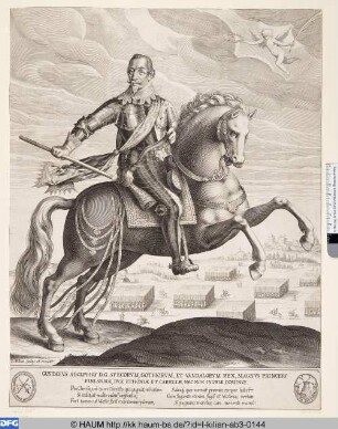Gustav Adolph, König von Schweden zu Pferde