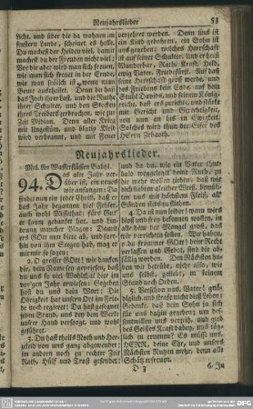 Neujahrslieder