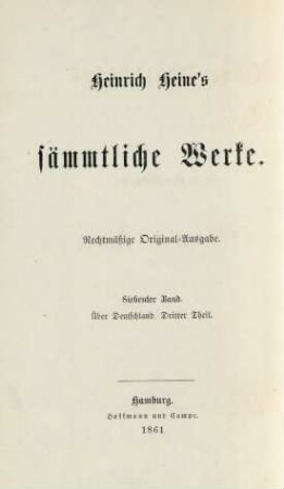 7. Band = Über Deutschland, 3. Theil: Elementargeister und Dämonen
