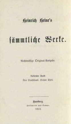 7. Band = Über Deutschland, 3. Theil: Elementargeister und Dämonen