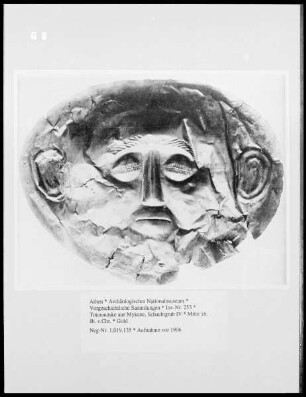 Totenmaske aus Mykene, Schachtgrab IV