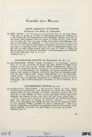 Gemälde Alter Meister (Nr. 646-755)