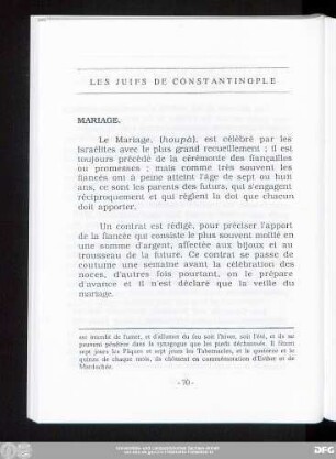 Mariage.