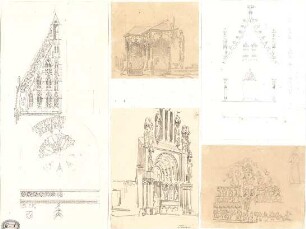 Lange, Ludwig; Lange - Archiv: IV.1 Gotik in Deutschland - Architektur, u. a. Trier (Teilansichten, Details)