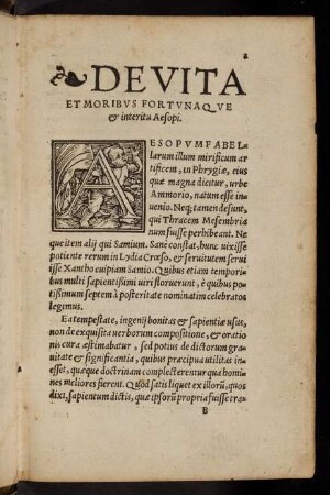 1r-36r, Vita Aesopi
