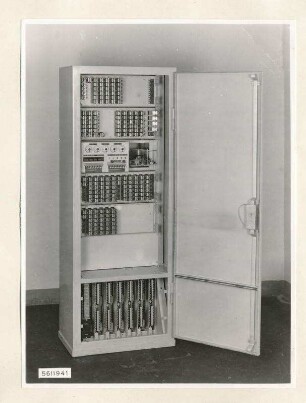 Fernsteuerung, Wechsel-Kontrollverfahren, Frontseite, Foto 1956
